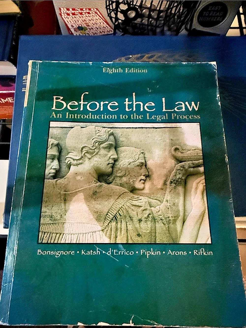 Before the Law Legal Process 8th Edition Textbook